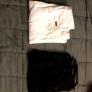 Black and white jeans size 13